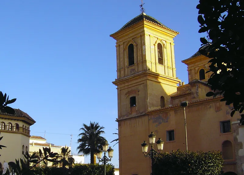 Exterior of the church of La Asunción in Huércal-Overa